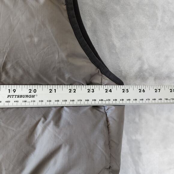 Nike Puffer Vest Mens Size XL Gray Duck Down Insulated 550 Fill Jacket *READ - Picture 10 of 13